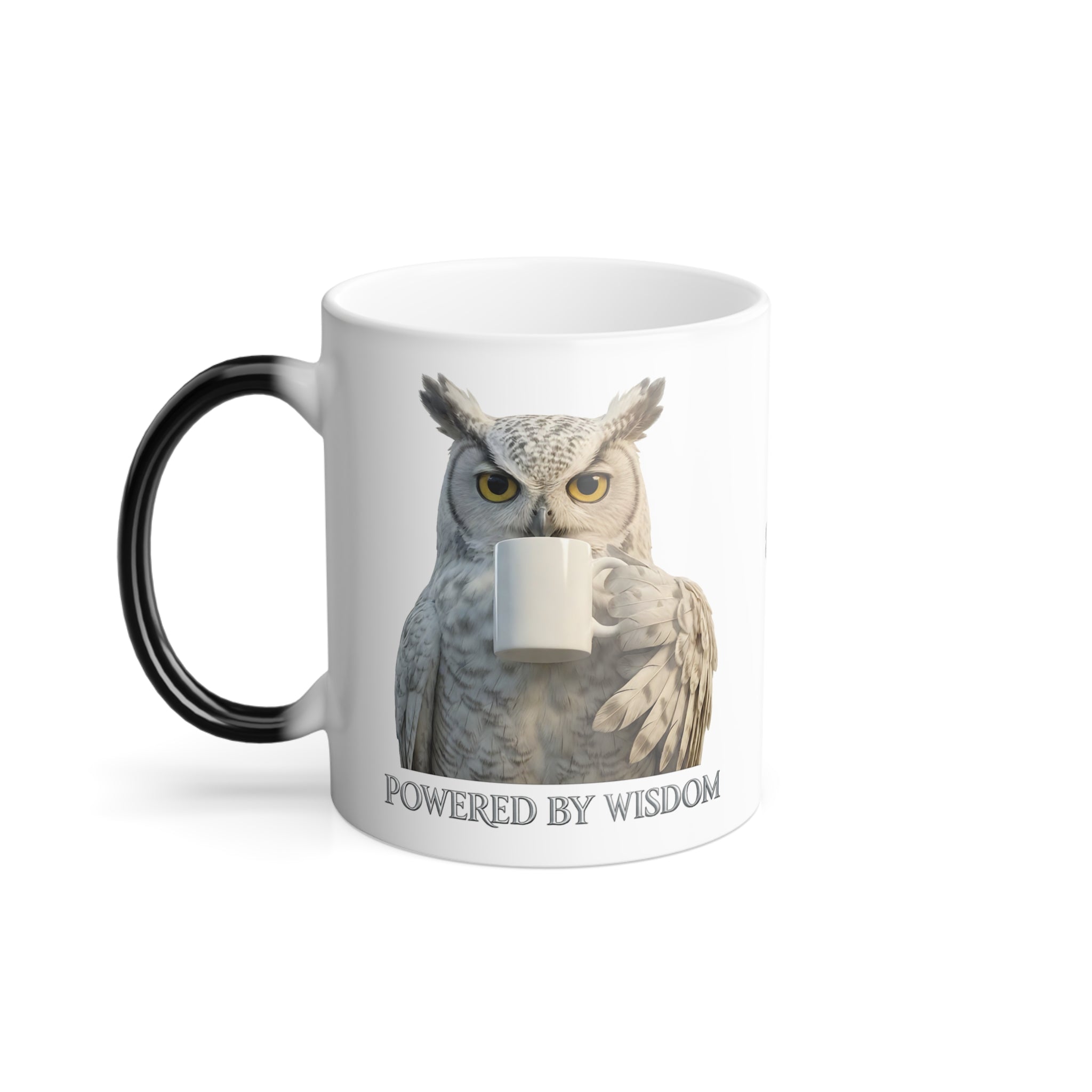 Color-Changing Mug — Coyote Story 'Freedom' & 'Power' Artwork, 11 oz