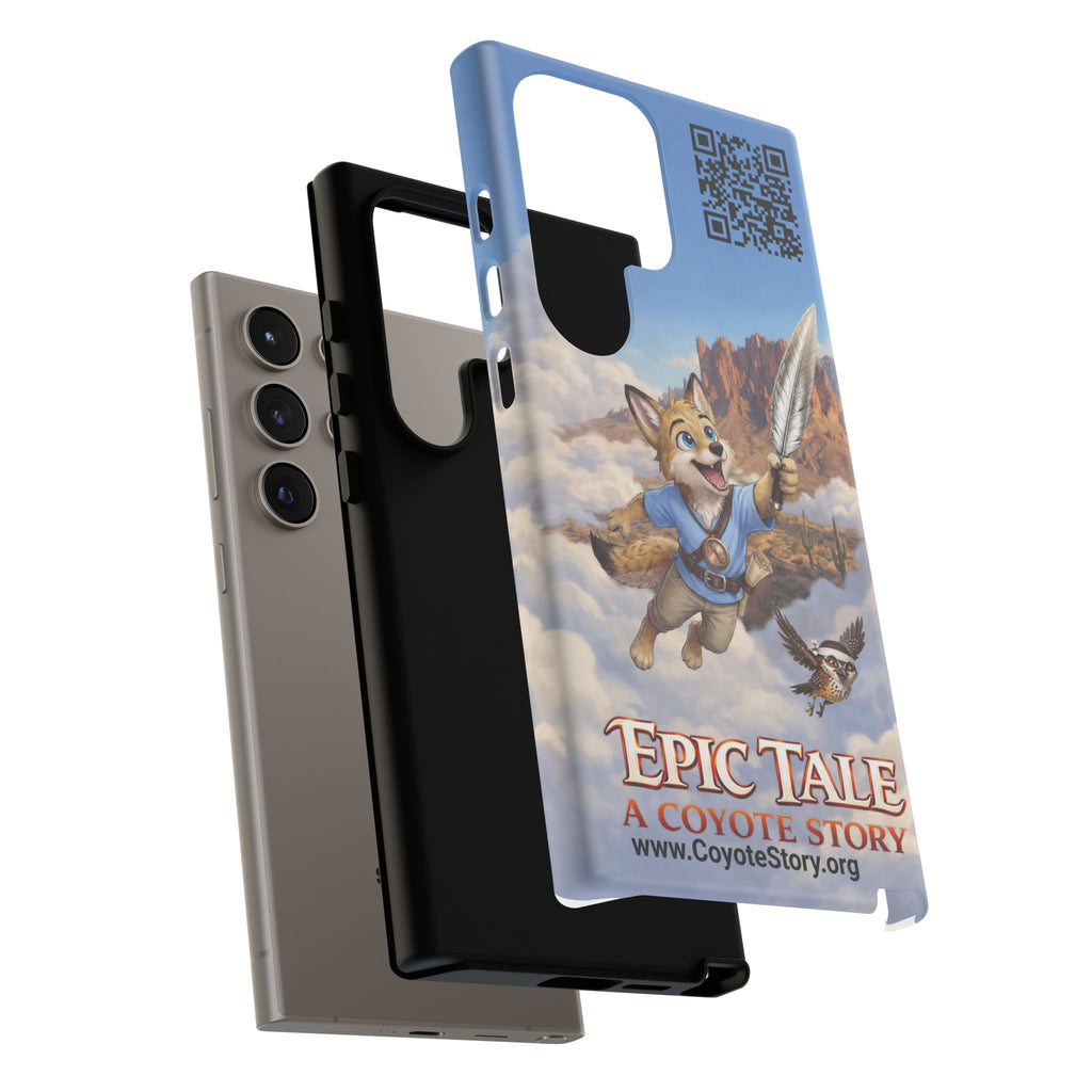 Epic Tale Coyote Phone Case — Cute Adventure Animal Protective Tough Case