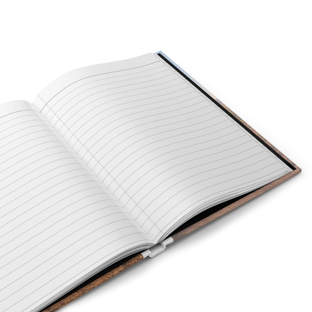 Adventure Starts Here. A Coyote Story Hardcover Journal — Inspirational Desert Explorer Notebook