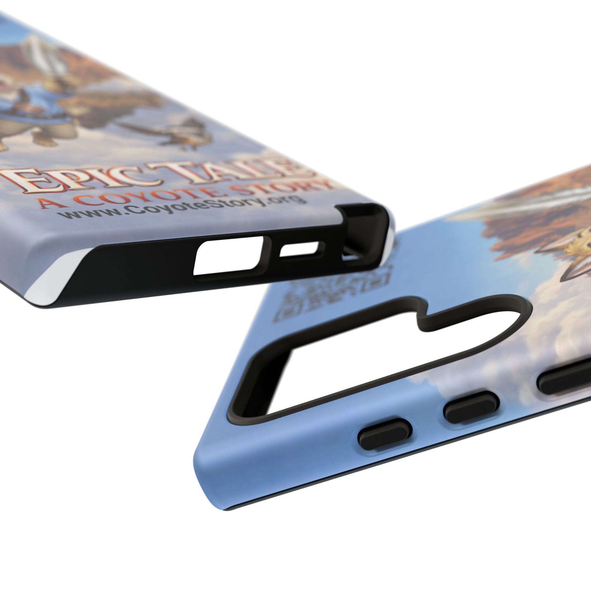 Epic Tale Coyote Phone Case — Cute Adventure Animal Protective Tough Case