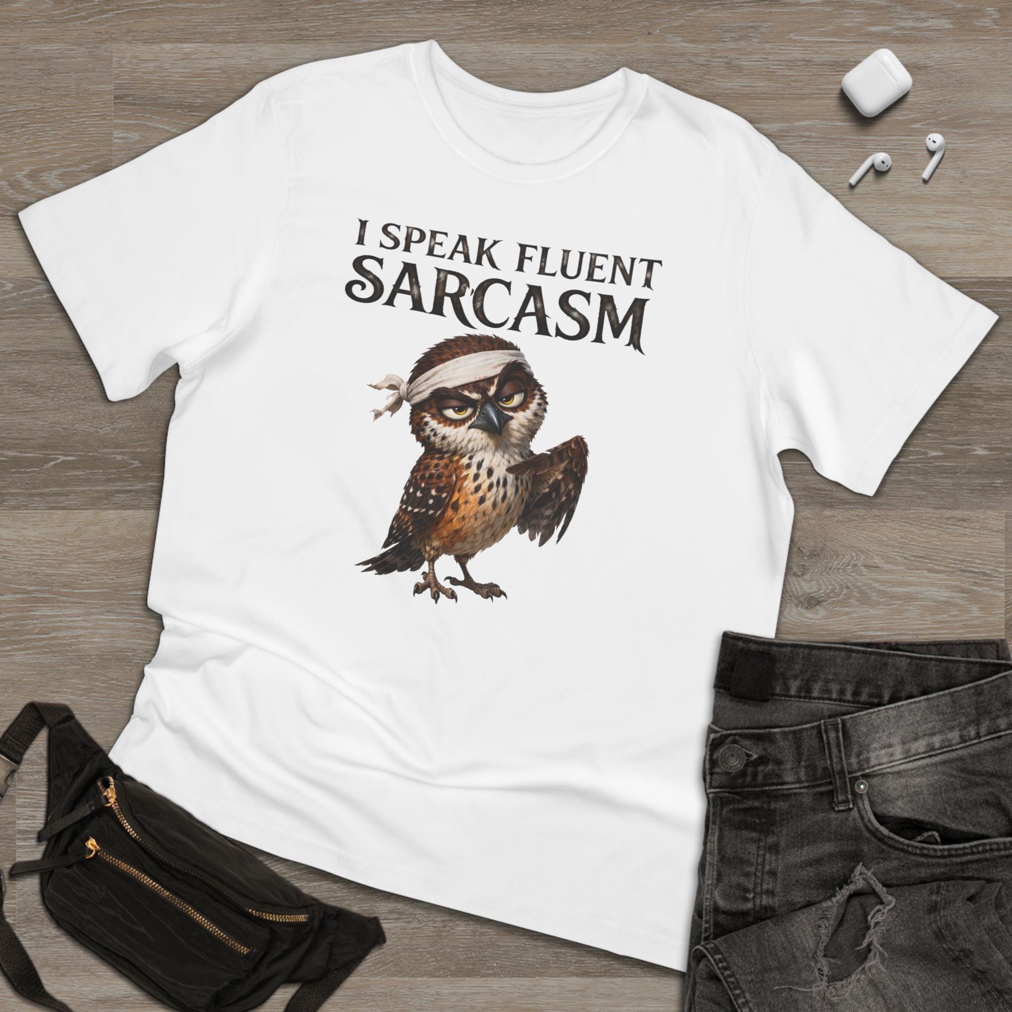 Sarcastic Ren T-Shirt – "I Speak Fluent Sarcasm" Funny Graphic Tee