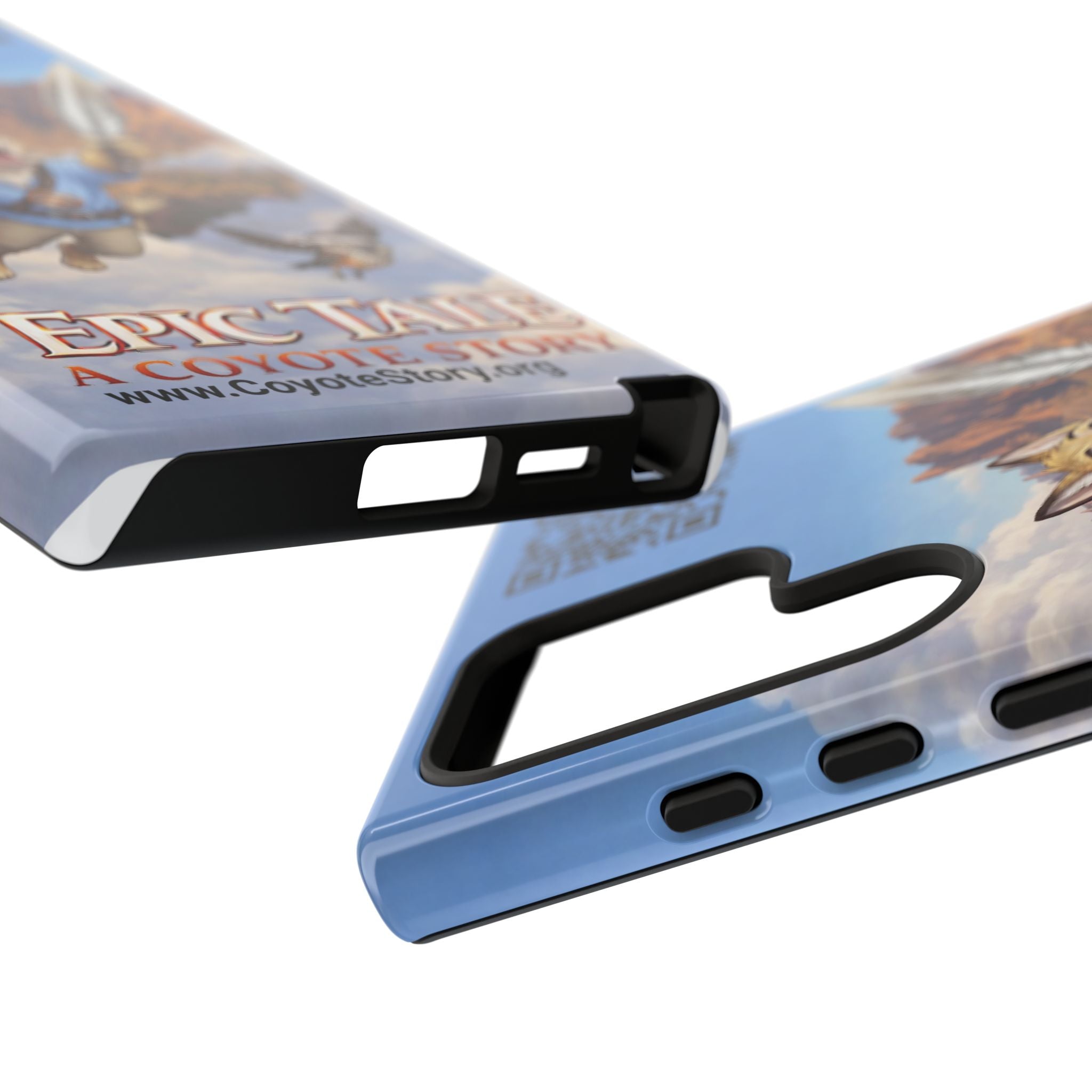 Epic Tale Coyote Phone Case — Cute Adventure Animal Protective Tough Case