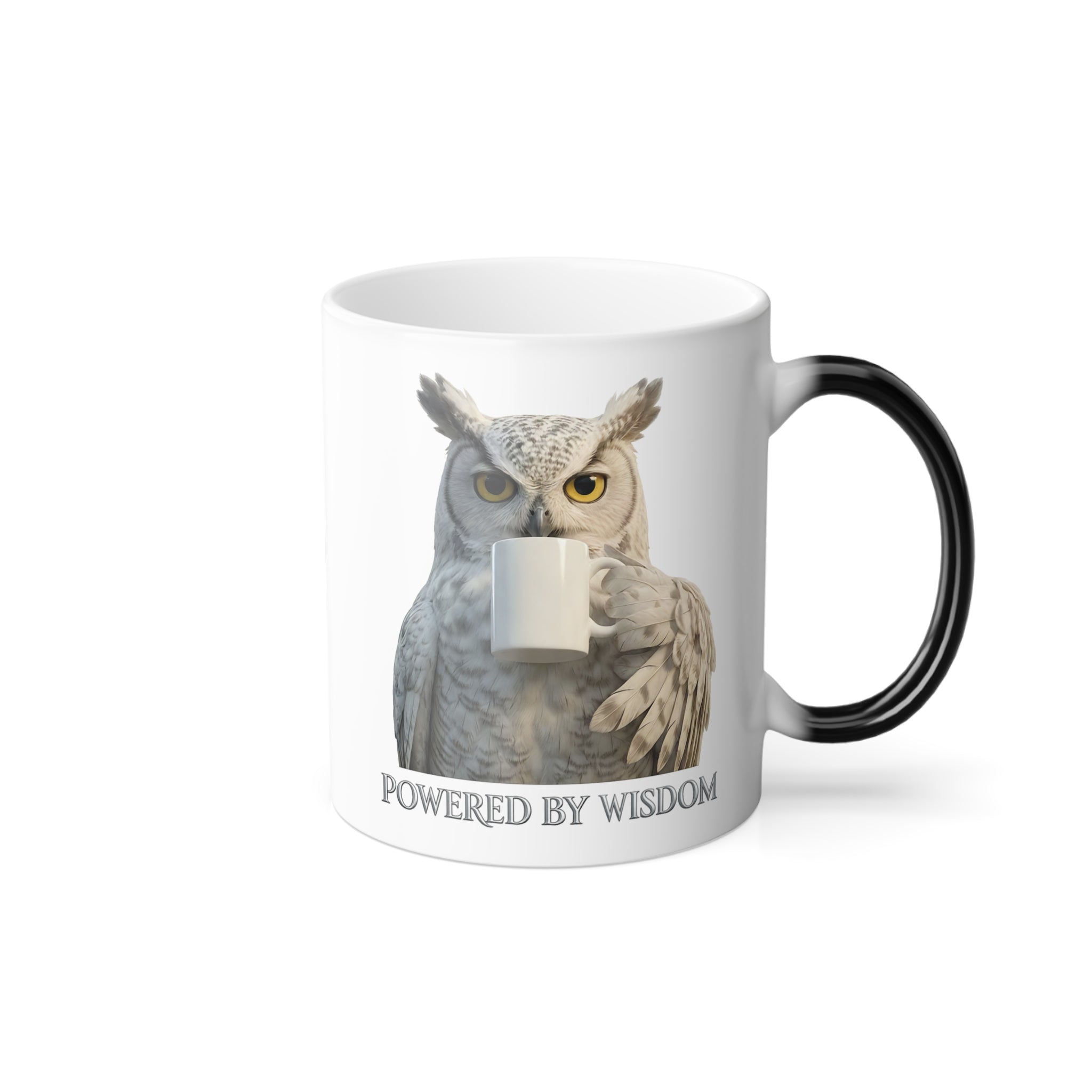 Color-Changing Mug — Coyote Story 'Freedom' & 'Power' Artwork, 11 oz