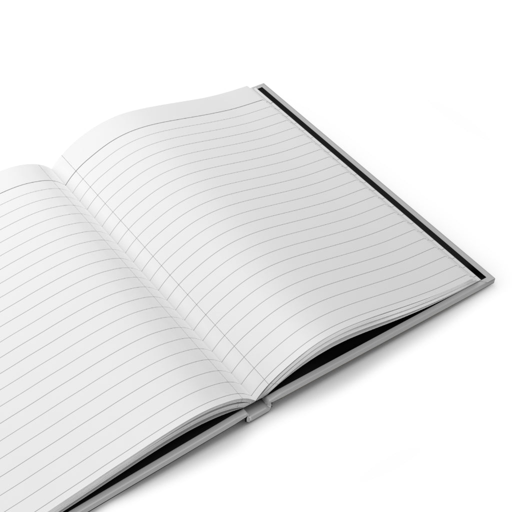 Coyote Story Hardcover Journal — "Where Stories Begin" Leila Coyote Writing in Her Diary