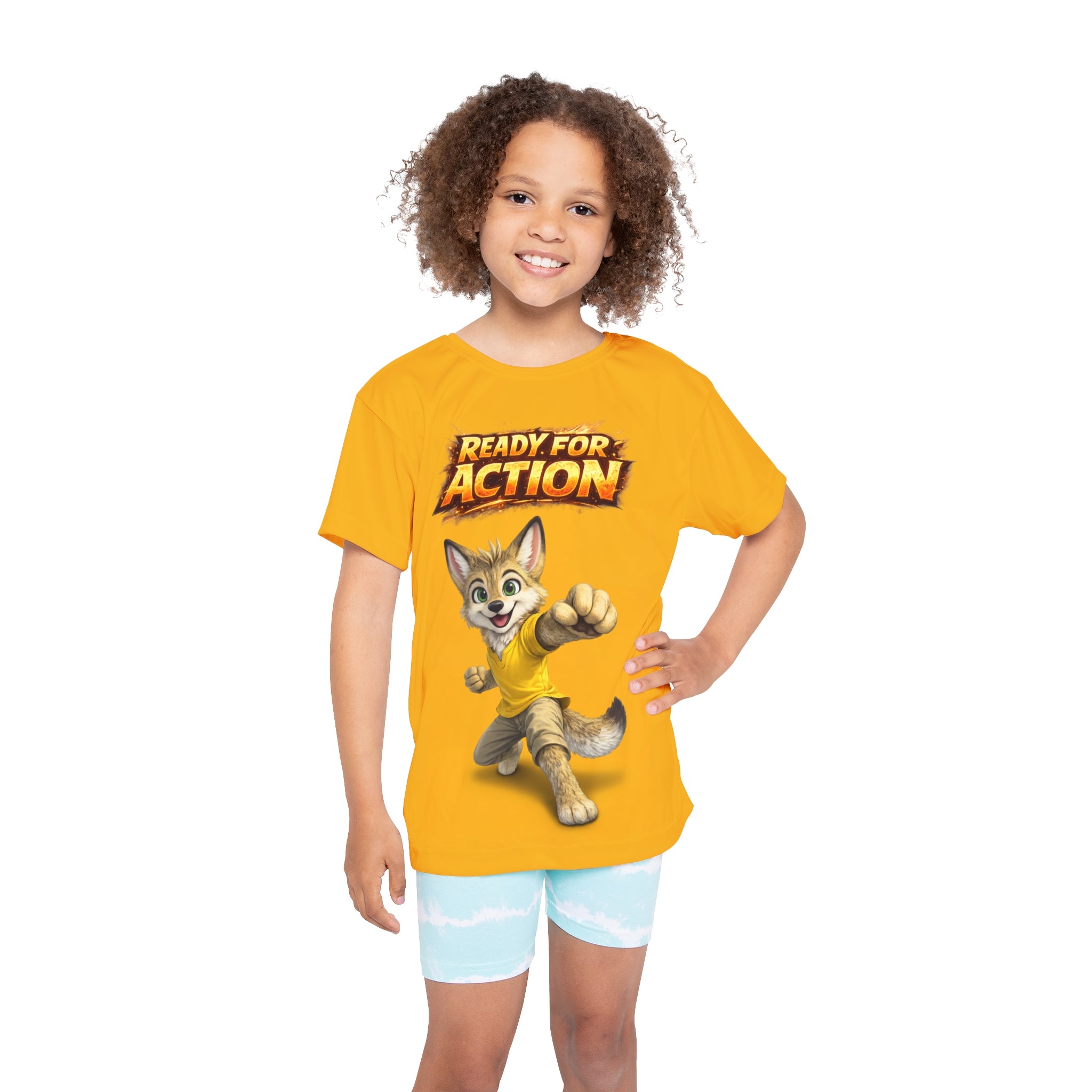 Youth Sports Jersey — Tuwi Coyote Athletic Tee for Team Play & Practice