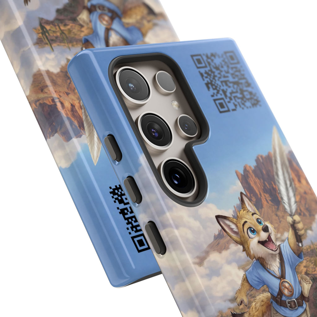 Epic Tale Coyote Phone Case — Cute Adventure Animal Protective Tough Case