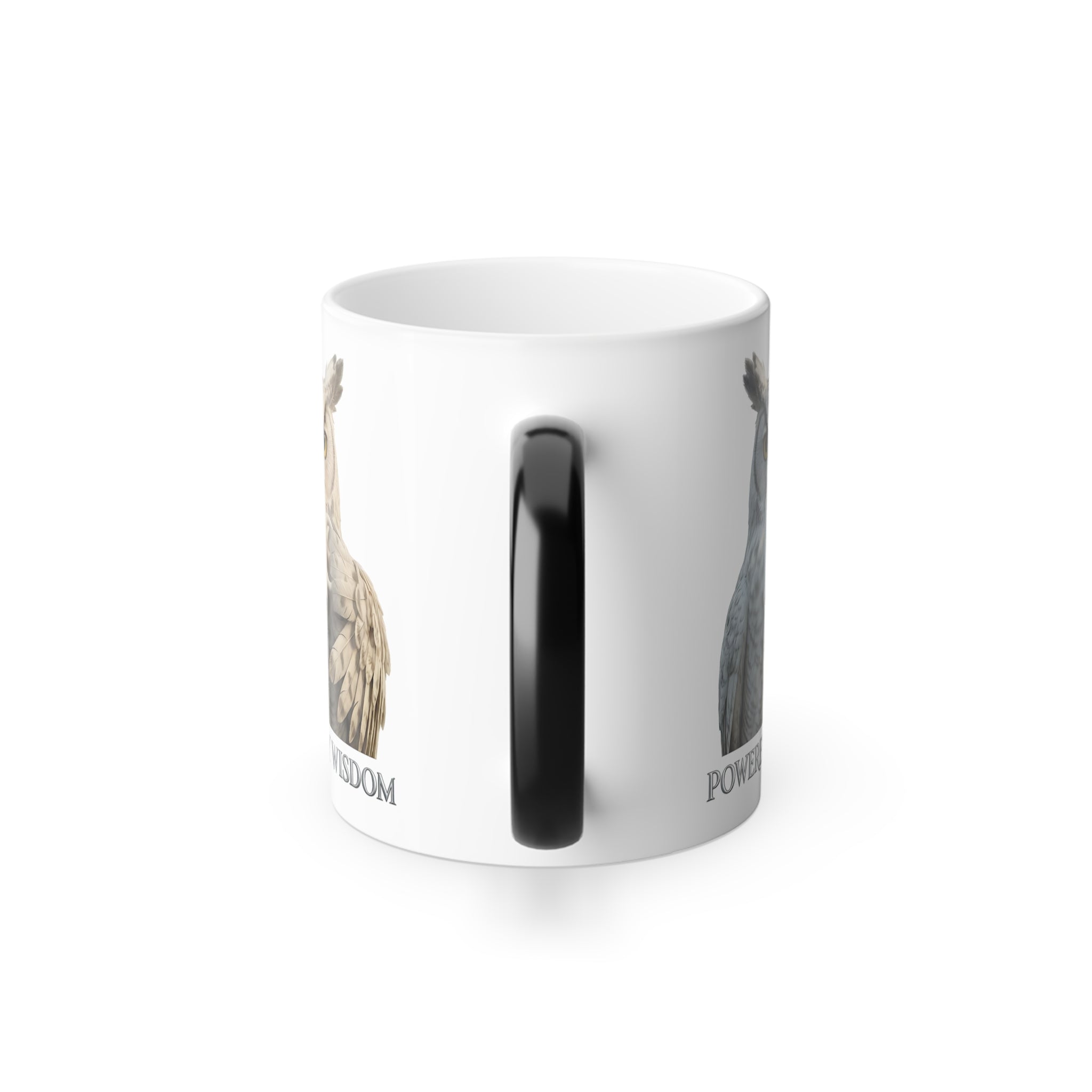 Color-Changing Mug — Coyote Story 'Freedom' & 'Power' Artwork, 11 oz