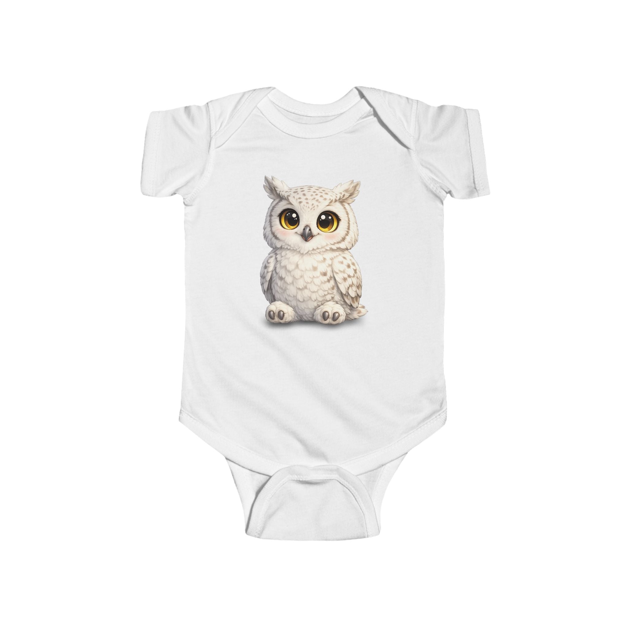 Otto, Owl Baby Bodysuit — Adorable Infant Onesie, Woodland Nursery Gift