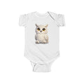 Otto, Owl Baby Bodysuit — Adorable Infant Onesie, Woodland Nursery Gift